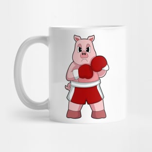 Pig Boxer Boxing gloves Boxing Mug